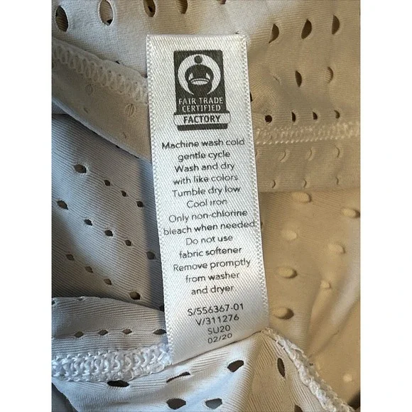 Athleta tank women's size small gray racer back - Picture 15 of 15